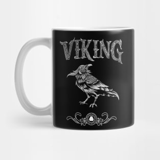 Viking Raven Bird Nordic Style Norseman Norse Mug